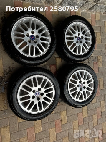 Алуминиеви/ Лети джанти 5×110 / 65.1 Saab/ Сааб, снимка 8 - Гуми и джанти - 52938970