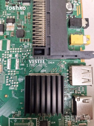 CROWN 32550 MAIN BOARD 17MB140TC POWER BOARD 17IPS63 PANEL VES315WNGH-L4-N01, снимка 2 - Части и Платки - 52403537