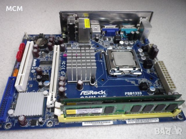 Двуядрен комплект ASRock G31M-VS, снимка 10 - Дънни платки - 42376683
