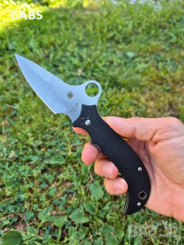 Сгъваем нож Spyderco Jot Singh Khalsa SC40, снимка 7 - Ножове - 50787029