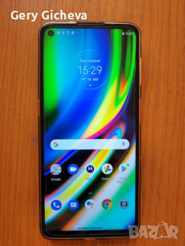 MOTOROLA G9 PLUS 64MP RAM 6GB 128GB Snapdragon, снимка 1 - Motorola - 40993450