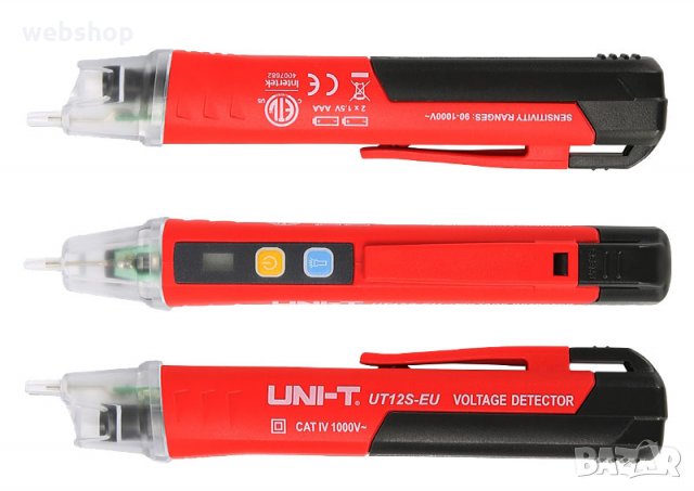 Безконтактен Детектор  на напрежение UT12S 90-1000VAC, снимка 2 - Други инструменти - 35729564
