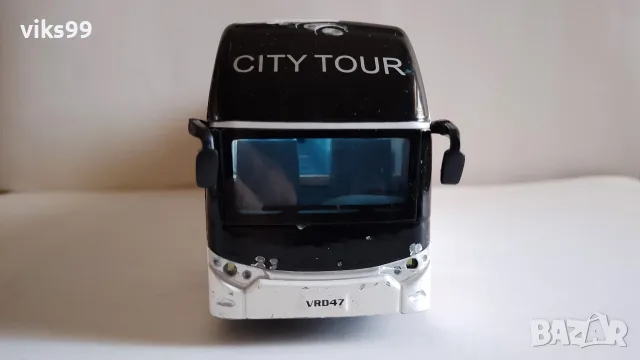 City Tour Bus Pull Back - Мащаб 1:32, снимка 6 - Колекции - 56019497