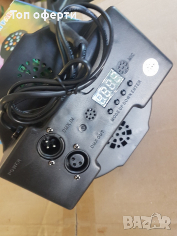 LED FLAT Par 36W  Диско Лед Пар - RGBW - LED ефект DMX512, снимка 3 - Други - 36328480