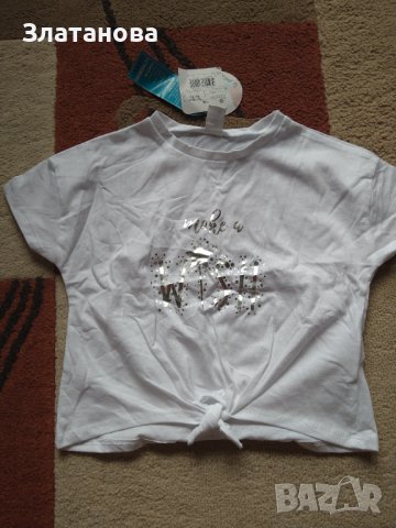 Тениски момиче Waikiki 5-6 г., снимка 5 - Детски тениски и потници - 41975716