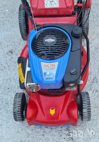 Бензинова самоходна косачка Wolf Garten BRIGGS STRATTON със стартер, снимка 3 - Градинска техника - 50854447