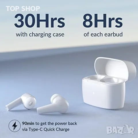 Нови безжични спортни слушалки с калъф за зареждане и шумопотискане, снимка 4 - Bluetooth слушалки - 49451078