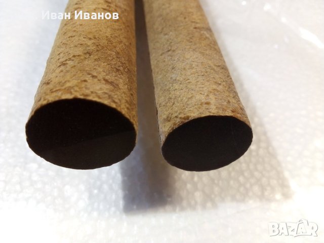 Ебонитови пръчки с диаметър Ф17мм и дължини 460-480мм, снимка 1