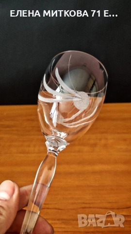 Кристални чаши за бяло и червено вино, снимка 13 - Чаши - 53810435