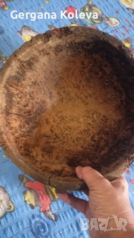 Продавам над 100 годишна дървена купа., снимка 2 - Антикварни и старинни предмети - 41902400