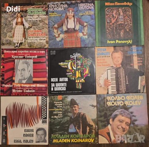 Грамофонни плочи с народна музика, стари градски песни, снимка 3 - Грамофонни плочи - 52750193