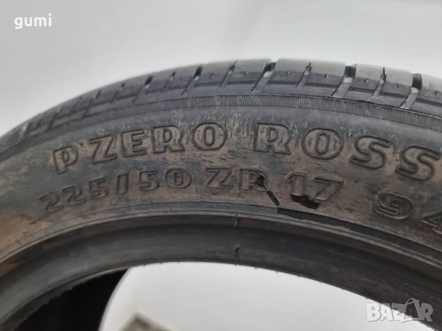 1бр лятна гума 225/50/17 Pirelli R3 , снимка 2 - Гуми и джанти - 40883775