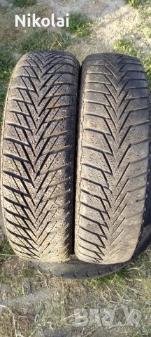 2бр зимни гуми за смарт 155/60R15 Continental, снимка 1