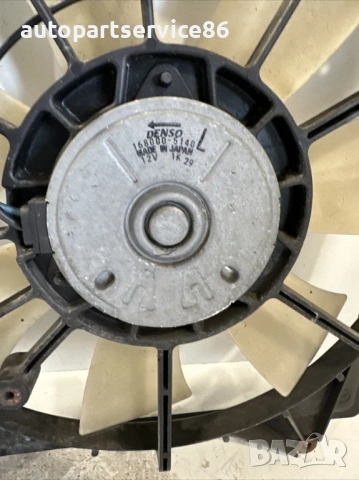 Вентилатори за охлаждане Denso RHD за Mazda CX-7 2.3T (2011) 168000-4850, снимка 3 - Части - 53682037