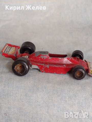 Метална количка FERRARI формула стара рядка за КОЛЕКЦИЯ ДЕКОРАЦИЯ 24092, снимка 3 - Колекции - 40704797
