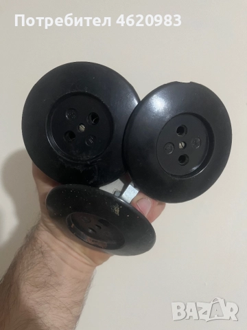 Стари ретро контакти, снимка 3 - Ключове, контакти, щепсели - 52448297