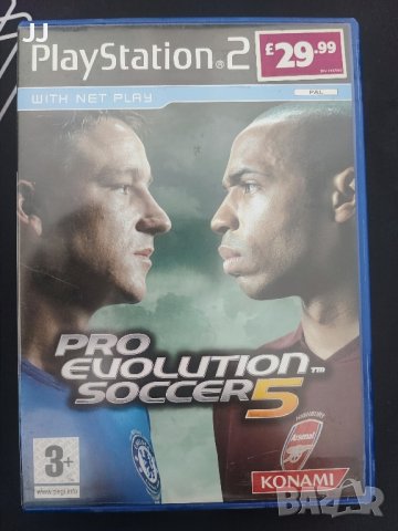 PES 5 игра за PS2 Игра за Playstation 2, снимка 1