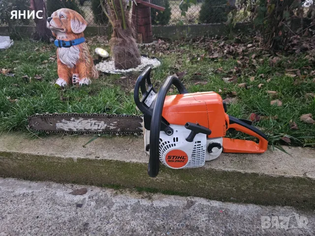 МОТОРНА РЕЗАЧКА STIHL MS 250c. ПЕРФЕКТНА , снимка 11 - Градинска техника - 48381625