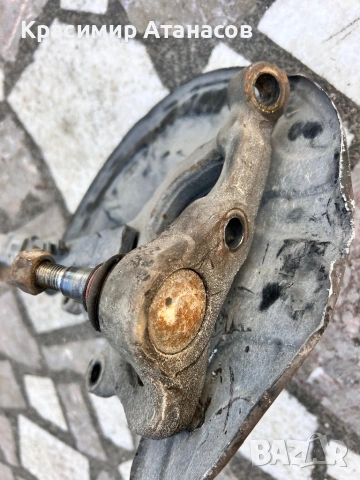 Шенкел главина преден ляв  за Мерцедес Е-класа W211. Бензин 3.5, снимка 5 - Части - 53050728