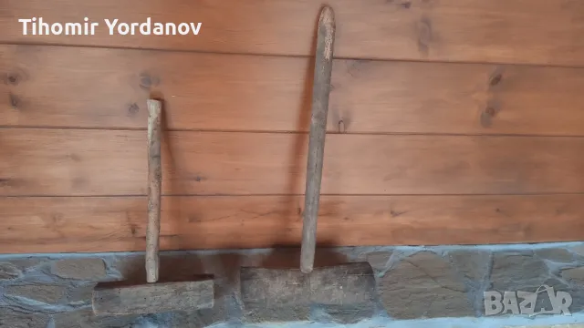 Стари дървени чукове.-2 броя., снимка 8 - Антикварни и старинни предмети - 48681087