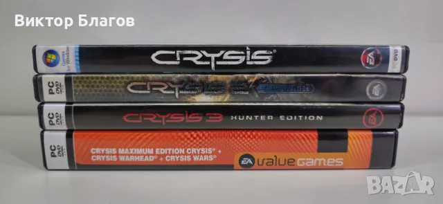 Crysis - Колекция Игри за Компютър , снимка 3 - Игри за PC - 47722845