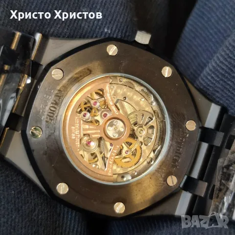 Мъжки луксозен часовник Audemars Piguet Royal Oak Double Balance Wheel Openworked, снимка 11 - Мъжки - 48218900