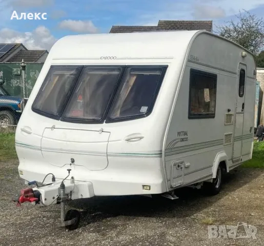 Регистрирана 2-местна каравана, оборудвана , снимка 3 - Каравани и кемпери - 47911282