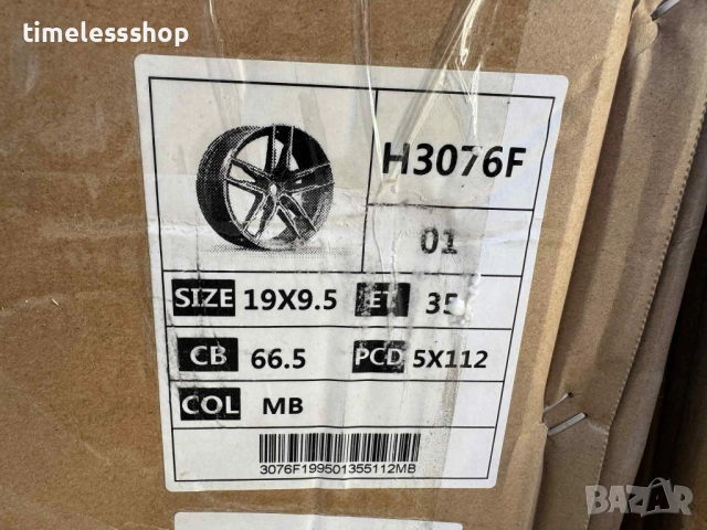 Джанти за BMW Спорт пакет 19' 5x112, снимка 7 - Гуми и джанти - 51771782