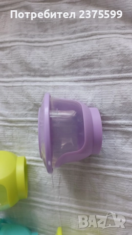 Контейнери за бебешка храна 60мл. - 8 бр., снимка 3 - Прибори, съдове, шишета и биберони - 52954355