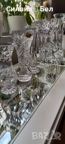 Ретро кристални вази🌹 различни цени