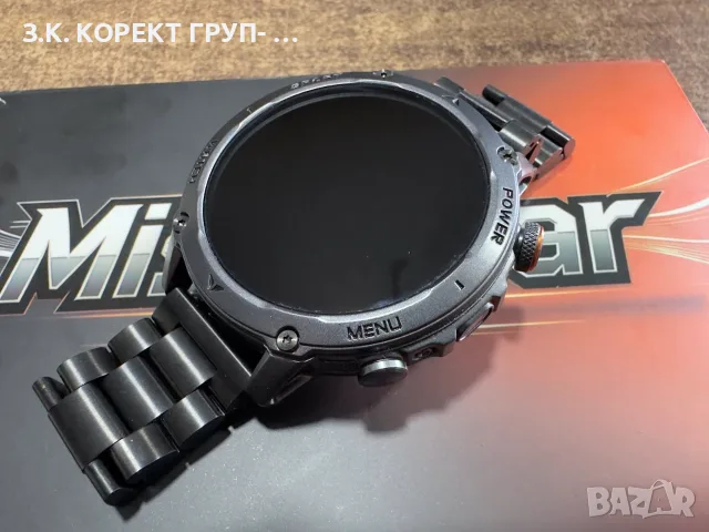 Смарт часовник Misowear AK118 – стилен и модерен, снимка 3 - Смарт часовници - 55728128