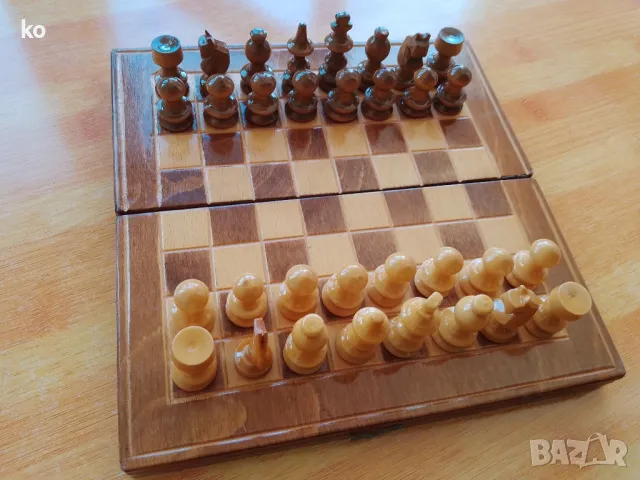 Ретро шах/табли,дъски за шах, снимка 7 - Шах и табла - 44037311
