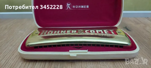 Хармоника HOHNER Comet Германия за ценители отлична , снимка 4 - Духови инструменти - 50246311