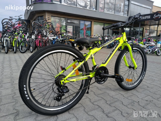 PASSATI Велосипед 24" CYBERTRECK жълт, снимка 10 - Велосипеди - 53839302