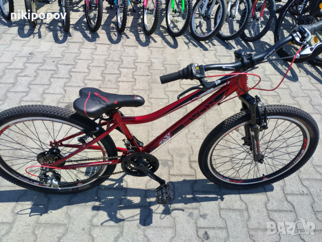 BYOX Велосипед 24" ZANTE червен, снимка 3 - Велосипеди - 44588008