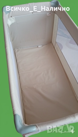 Детска кошара Cangaroo iSleep (бебешка кошара на 2 нива, с повивалник), снимка 4 - Кошарки - 51605981