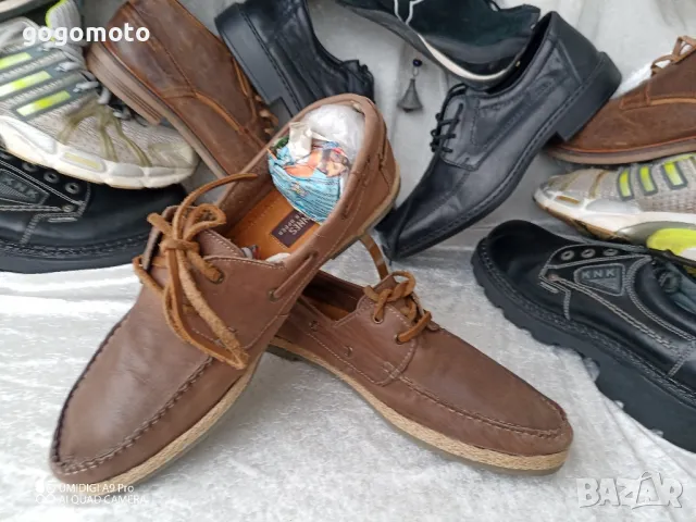 мъжки мокасини DUNNES, естествена кожа, 43 - 44, снимка 8 - Мокасини - 47825806