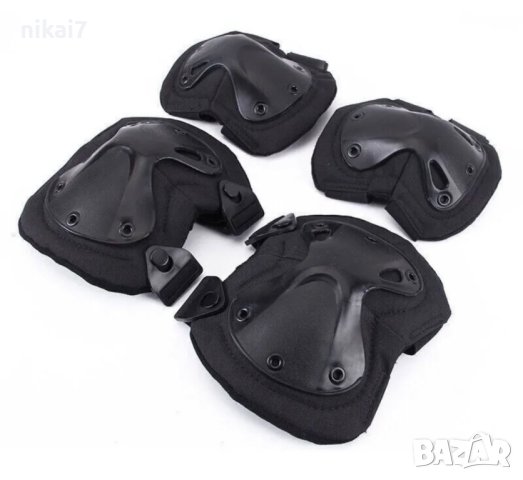 тактически наколенки+налакЪници 4бр пейнбол еърсофт военна игра, снимка 12 - Бойно оръжие - 42056155