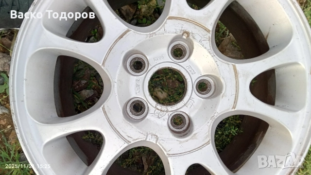 Лети джанти 5 бр. 5/112/57.1/7j/16 ц., снимка 3 - Гуми и джанти - 52502022