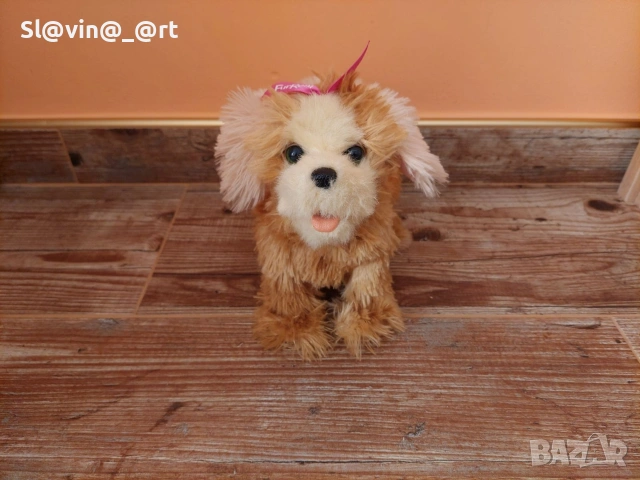 Ходещо Furreal friends интерактивно куче на Hasbro, снимка 2 - Плюшени играчки - 53285378