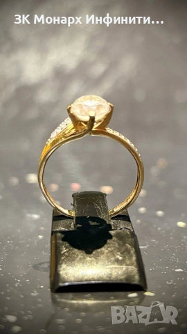 Златен пръстен 14К /585/, снимка 3 - Пръстени - 53725938