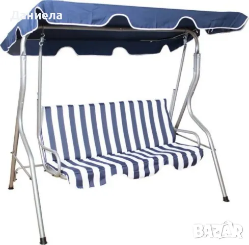 Триместна градинска люлка 110x172xH155 cm