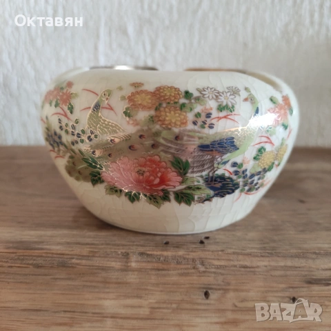 Порцеланова ваза, пепелник, снимка 4 - Вази - 53183965