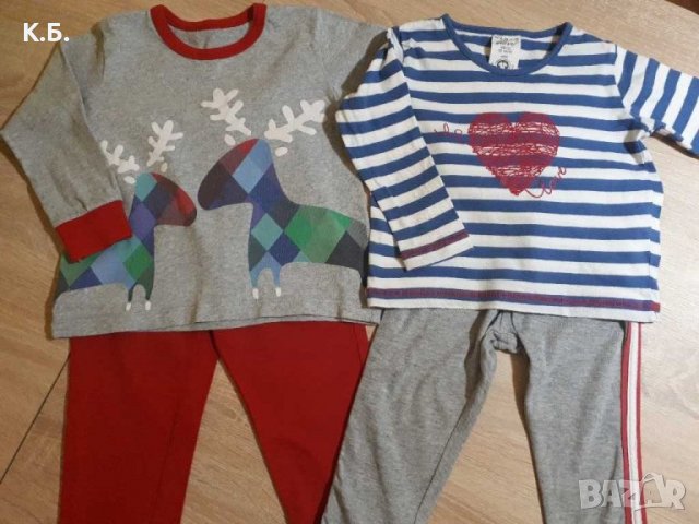 Памучни комплекти р-р 86/92