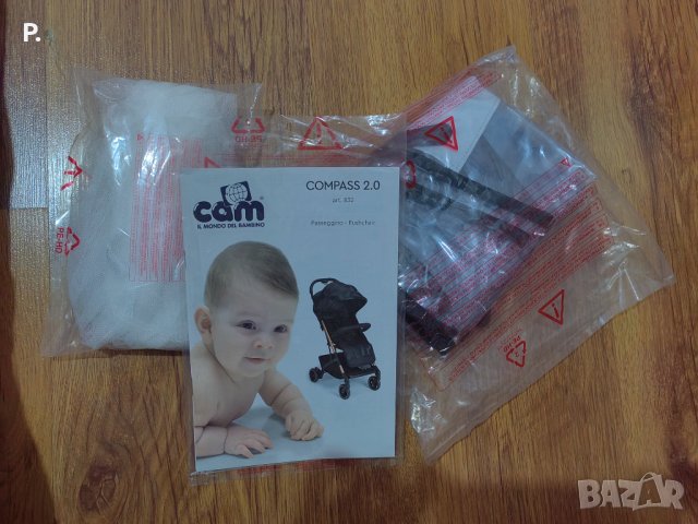 Неразличима от НОВА! Бебешка количка Cam Compass, снимка 5 - Детски колички - 41825702