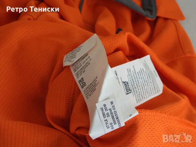 Поло тениска Under armour — Мъже размер L Оранжево, снимка 5 - Тениски - 56314898