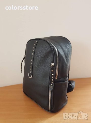 Черна дамска раница  код SG-IM258, снимка 2 - Раници - 39632327