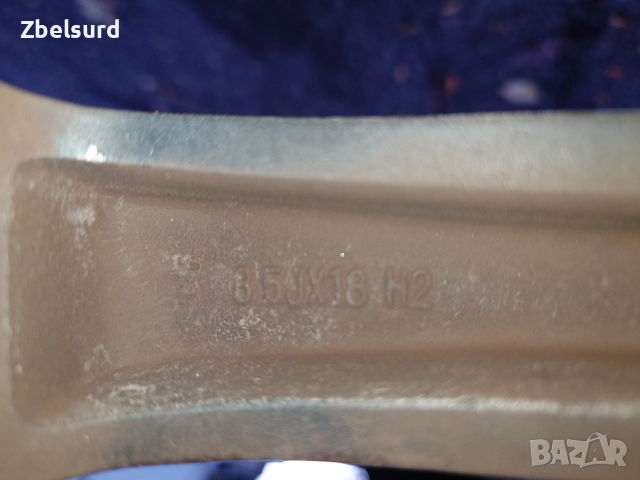 Джанти Tomason 8.5J*18 5*114.3, с гуми 225/40/18