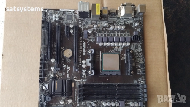 Дънна платка ASRock FM2A88M Extreme 4+ Socket FM2+, снимка 7 - Дънни платки - 51952595