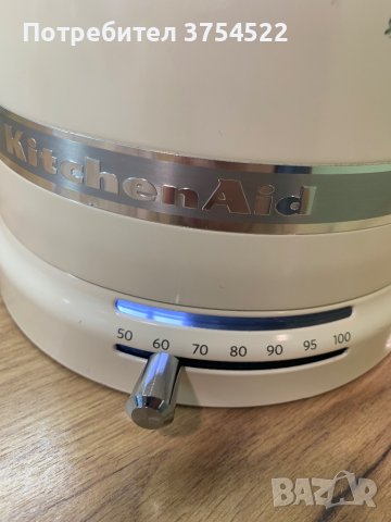 Електрическа кана KitchenAid Artisan, 2400W, 1.5 л, Крем, снимка 4 - Други - 42627623